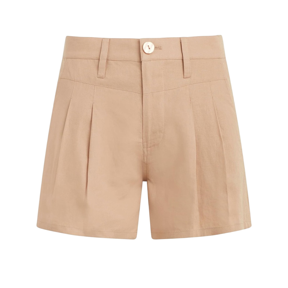 HUDSON front yoke pleated short Tobacco brown size 29 NWT